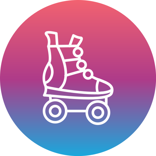 Roller skate Generic gradient fill icon