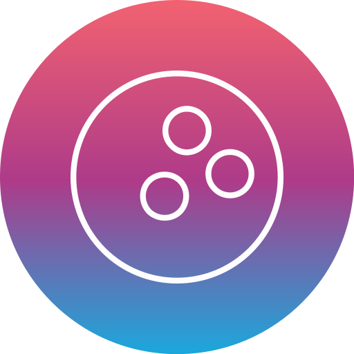 Bowling ball Generic gradient fill icon