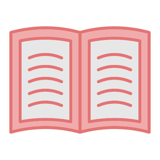 libro abierto Generic color lineal-color icono