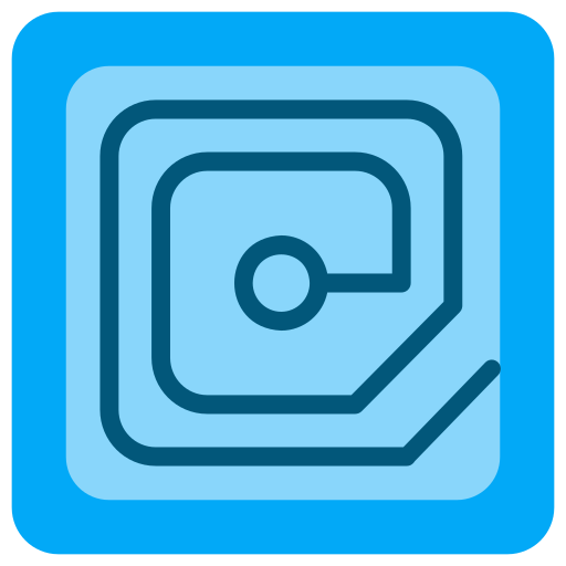 rfid Generic color fill icon