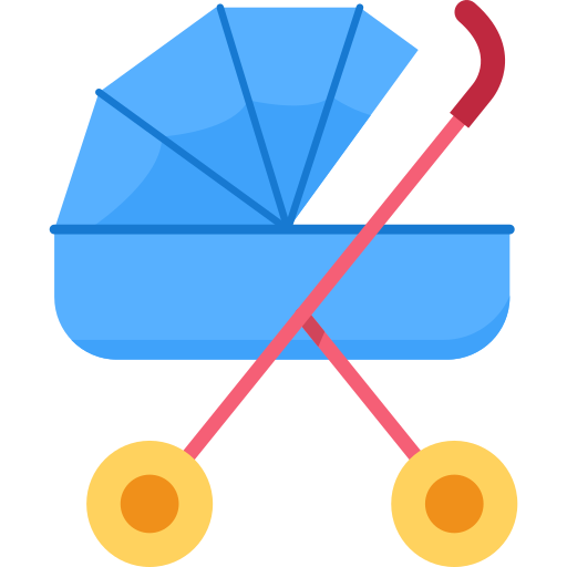 Stroller Generic color fill icon
