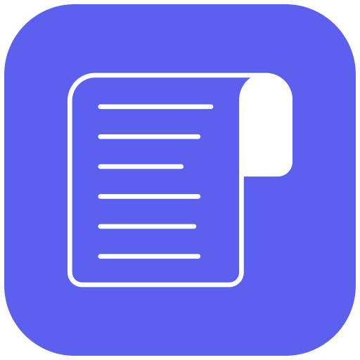 Document Generic color fill icon