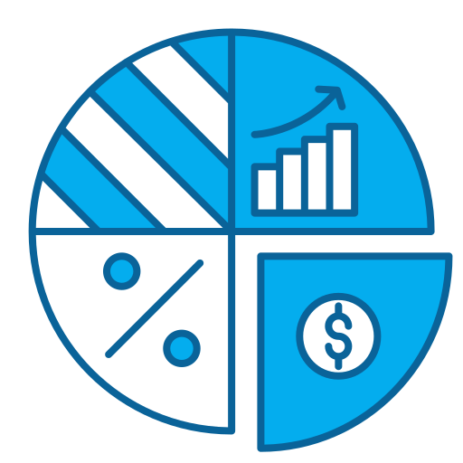 Data analysis Generic color lineal-color icon