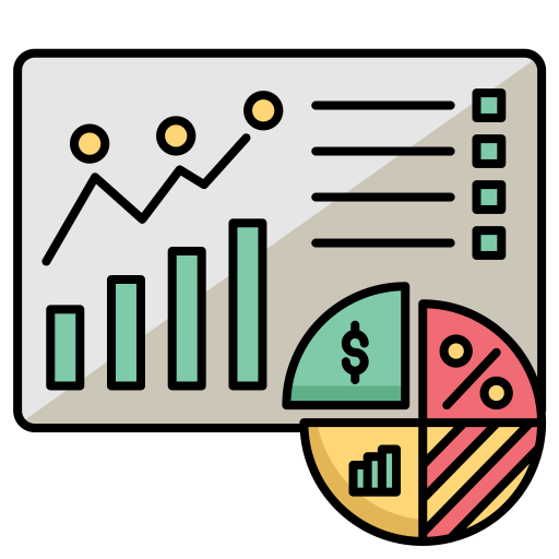 analityk finansowy Generic color lineal-color ikona