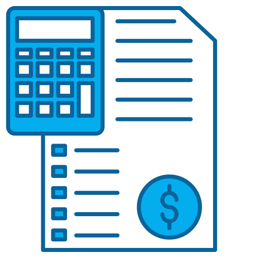 Finance calculation Generic color lineal-color icon