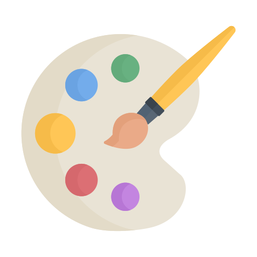 Painting Generic color fill icon