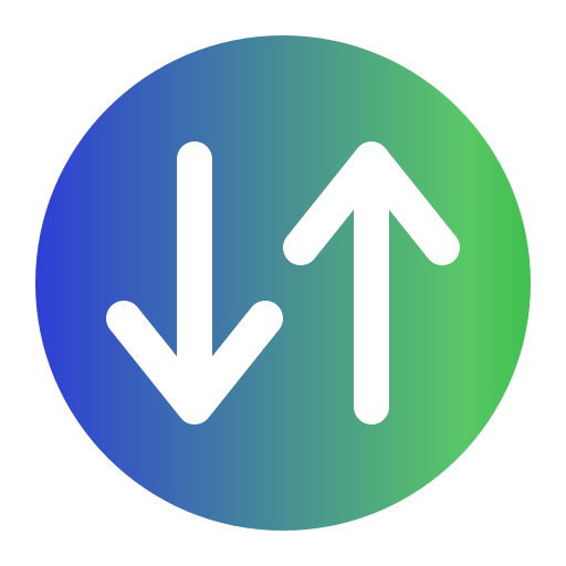 dati Generic gradient fill icona