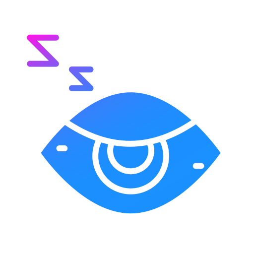 Drowsiness Generic gradient fill icon