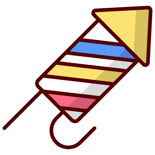 Fire cracker Generic color lineal-color icon
