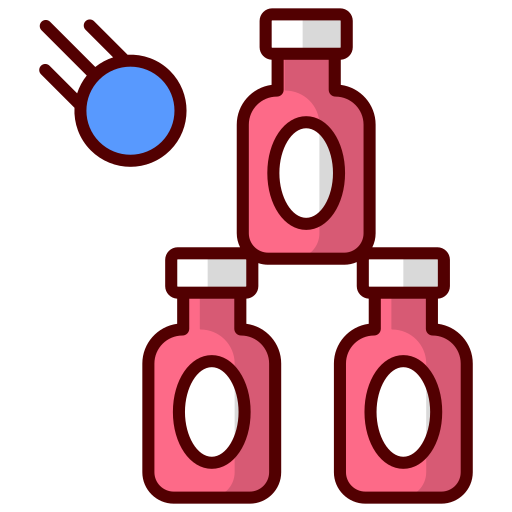 lanzamiento de botella Generic color lineal-color icono