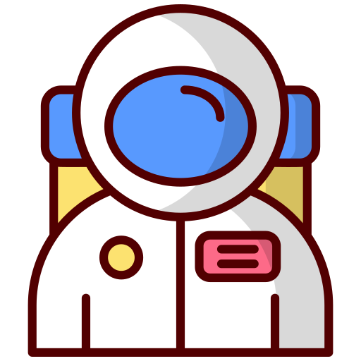宇宙飛行士 Generic color lineal-color icon