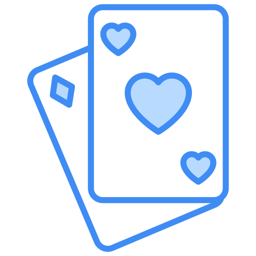 carta de juego Generic color lineal-color icono