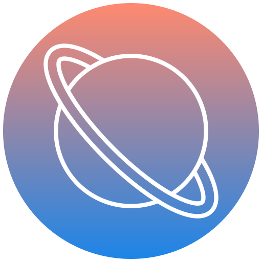 土星 Generic gradient fill icon