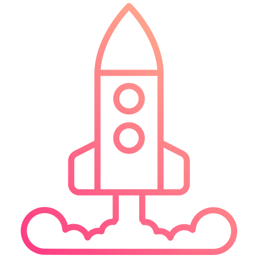 Spaceship Generic gradient outline icon