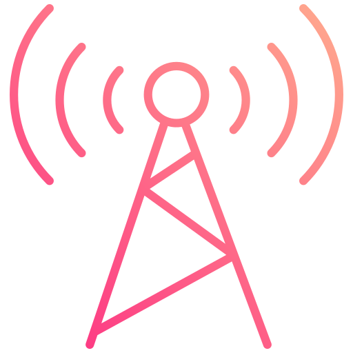antena Generic gradient outline icono
