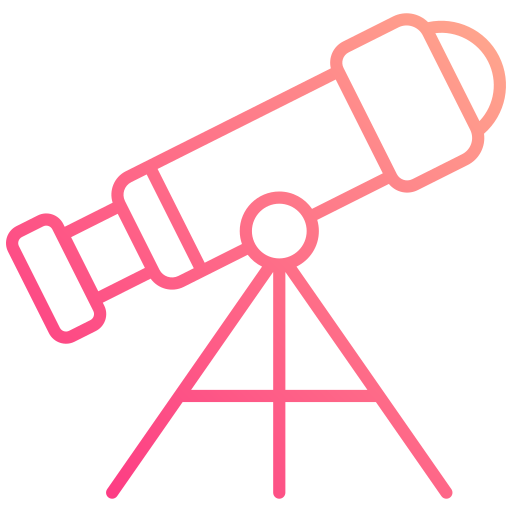 Telescope Generic gradient outline icon