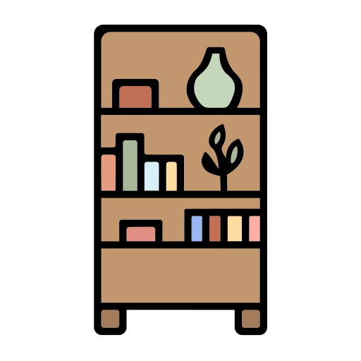 Bookseller Generic color lineal-color icon