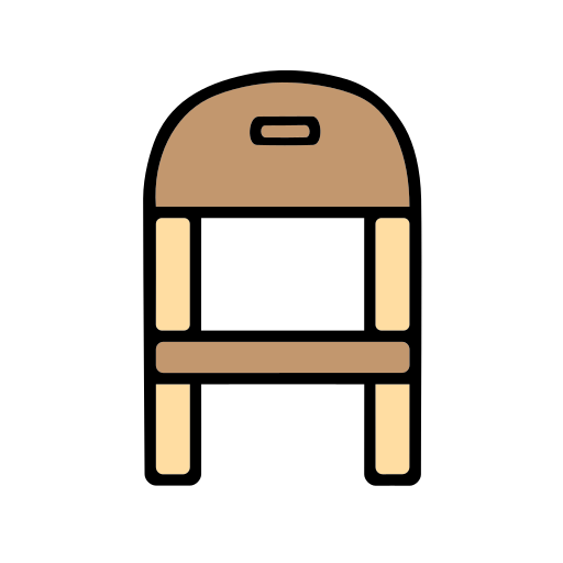 Chair Generic color lineal-color icon