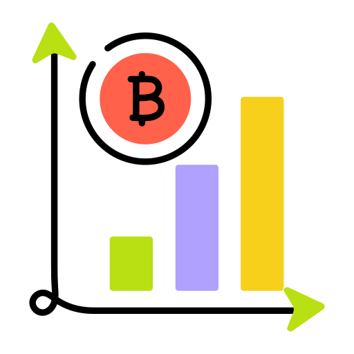 moneda de bits Generic color lineal-color icono