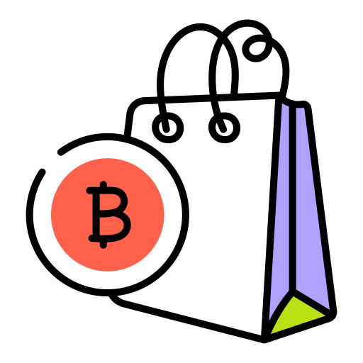 ビットコインバッグ Generic color lineal-color icon