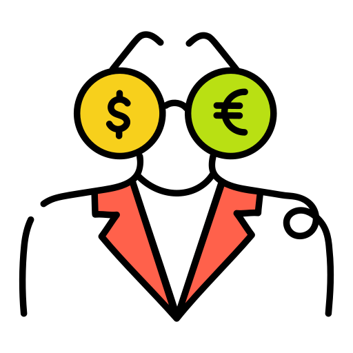 Финансовое видение Generic color lineal-color иконка