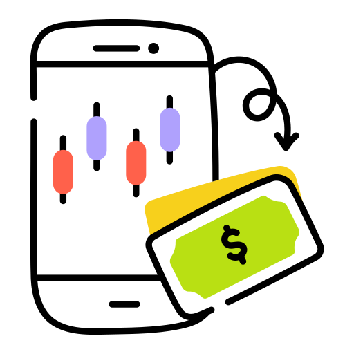 Trading Generic color lineal-color icon