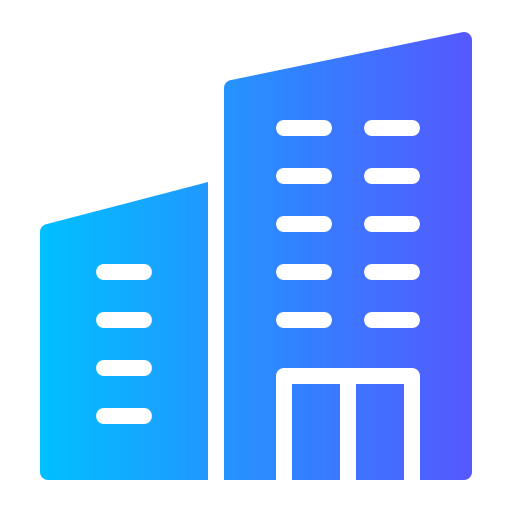 Office building Generic gradient fill icon