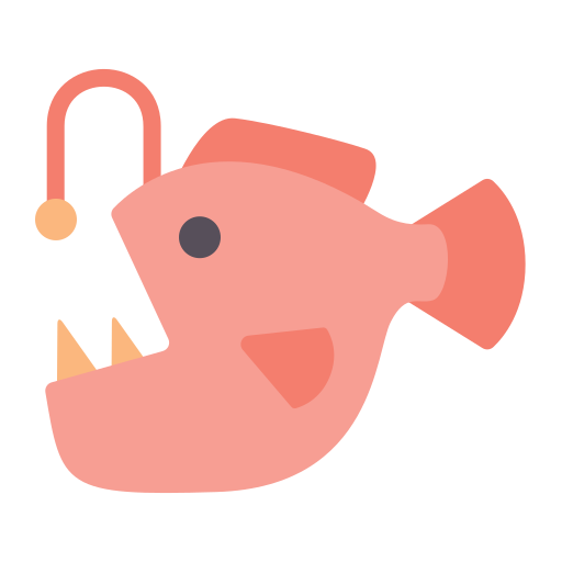 Anglerfish Generic color fill icon