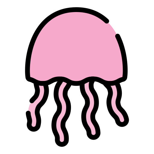 Jellyfish Generic color lineal-color icon