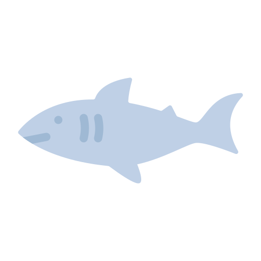 requin Generic color fill Icône