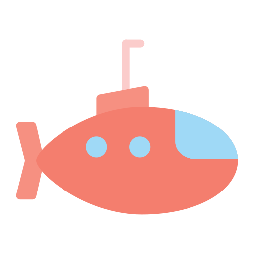 sottomarino Generic color fill icona