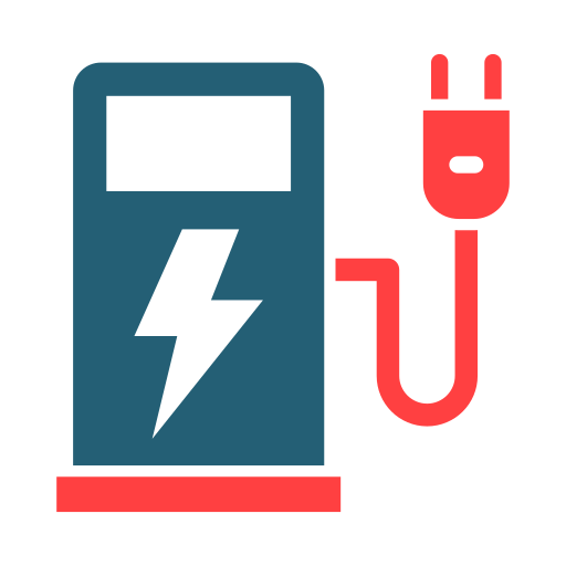 Электрический заряд Generic color fill иконка
