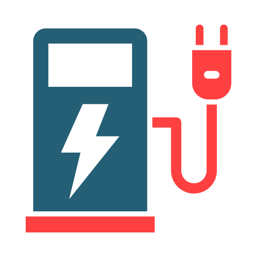 Electric charge Generic color fill icon