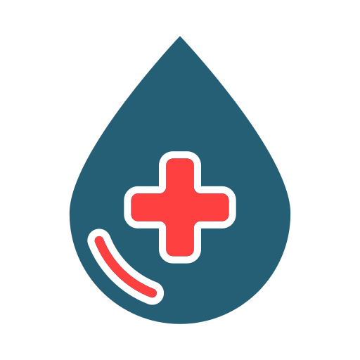 Blood drop Generic color fill icon