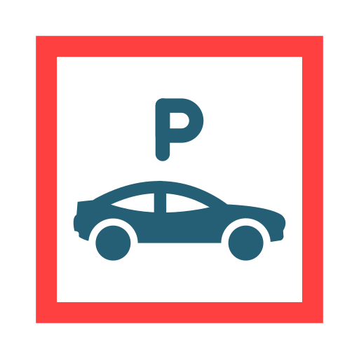 parcheggio Generic color fill icona