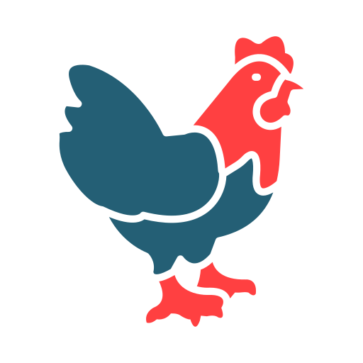 pollo Generic color fill icona