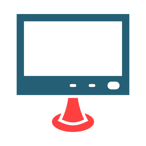 monitor Generic color fill ikona