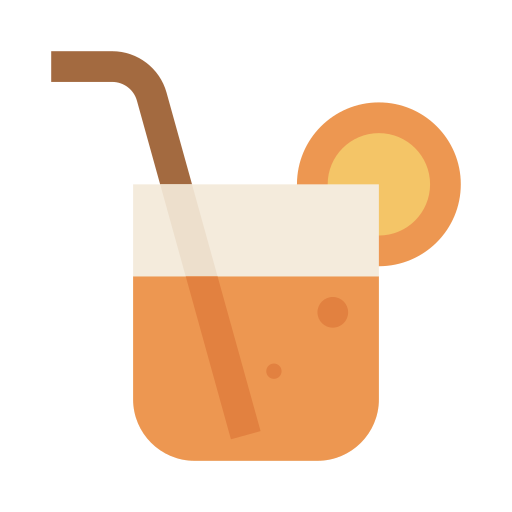 sok pomarańczowy Generic color fill ikona