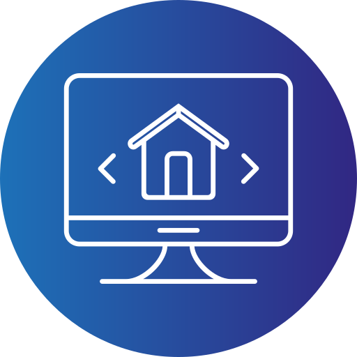 Real estate business Generic gradient fill icon