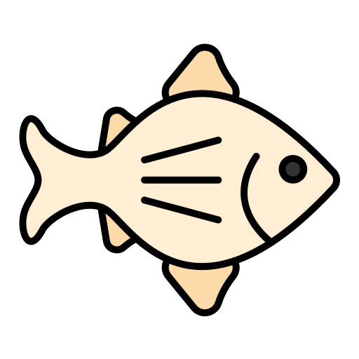 Salmon Generic color lineal-color icon