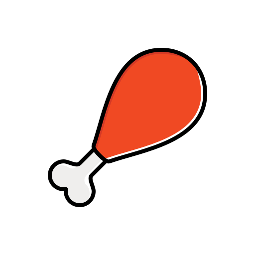 鶏 Generic color lineal-color icon