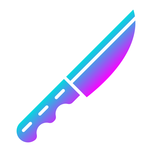 cuchillo Generic gradient fill icono