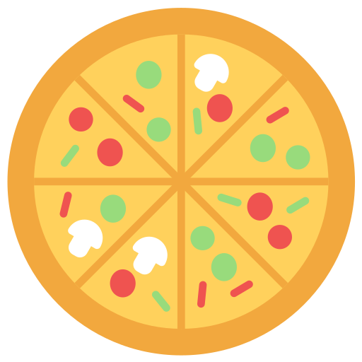 pizza Generic color fill icono