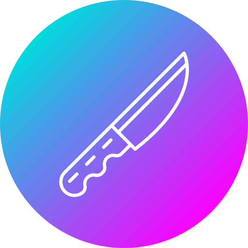 nóż Generic gradient fill ikona