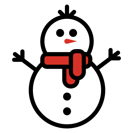 sneeuwman Generic Others icoon