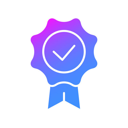 Quality badge Generic gradient fill icon
