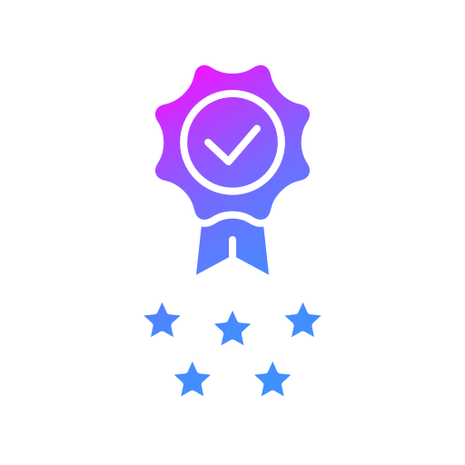 Quality badge Generic gradient fill icon