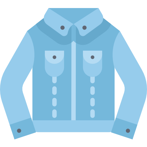Denim jacket Kawaii Flat icon