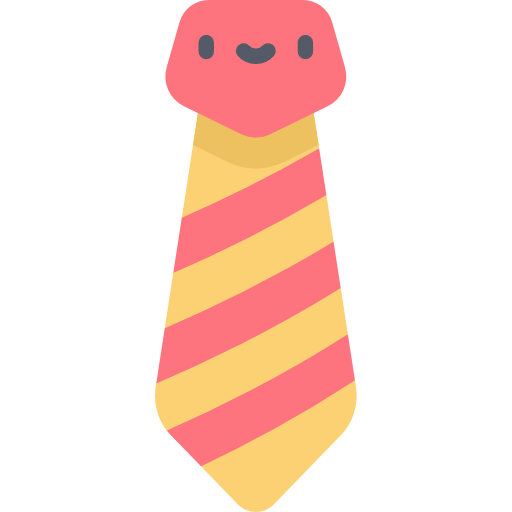 krawatte Kawaii Flat icon