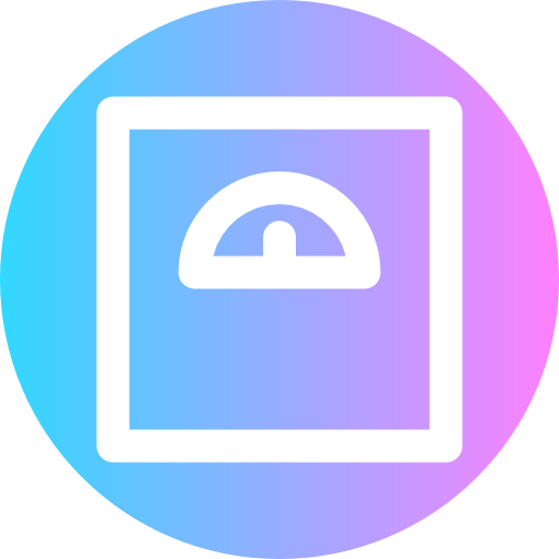 Scale Super Basic Rounded Circular icon